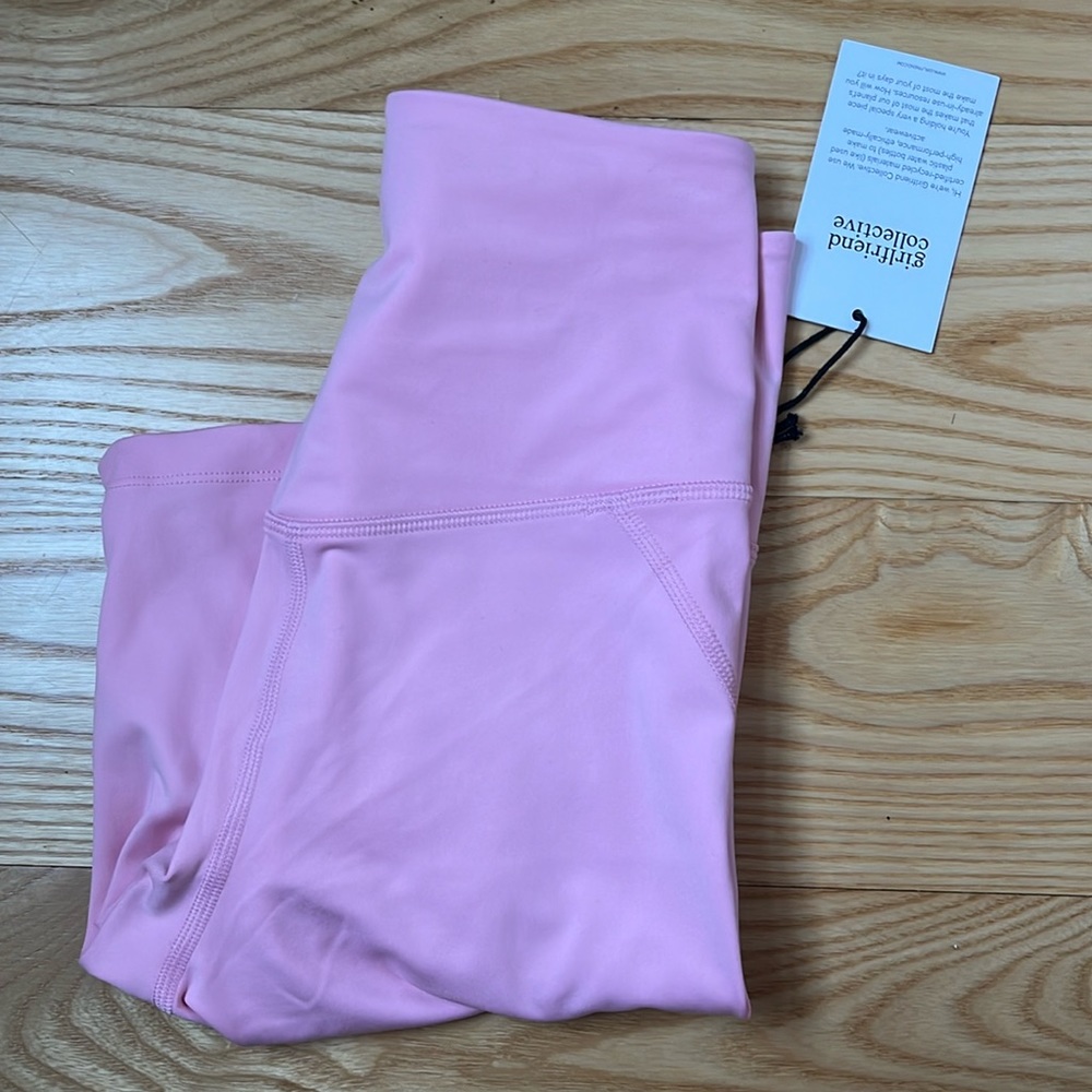 NWT girlfriend collective biker shorts XS